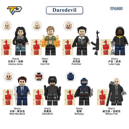 Marvel daredavil Superheroes minifigures tp1058