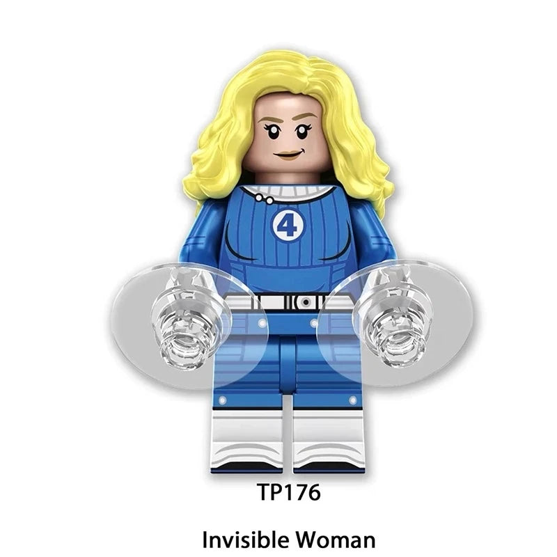 Invisible Woman Minifigures TP176 Marvel MiniFigure