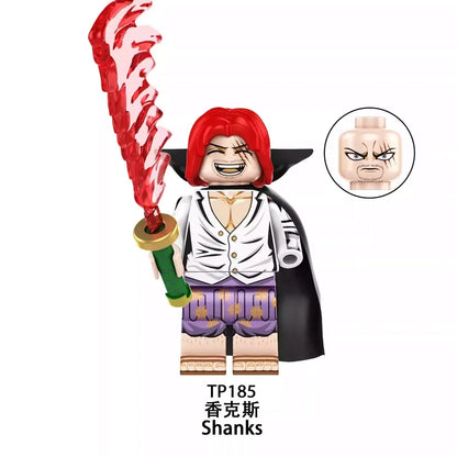 Shanks minifigures TP185 One Piece figure