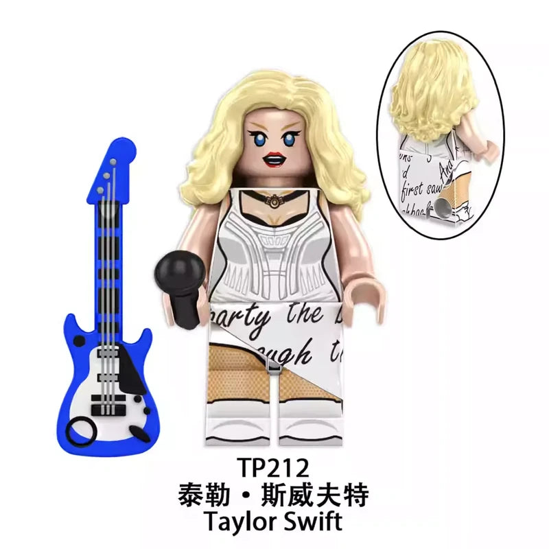 Taylor Swift TP212 Minifigures Celebrities Minifigure
