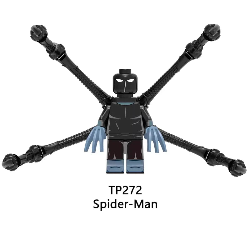 Spider-man minifigures Peter Parker - Hudson Thames figure TP272 Marvel Custom Minifigure