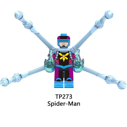 Spider-man minifigures Peter Parker - Hudson Thames figure TP273 Marvel Custom Minifigure
