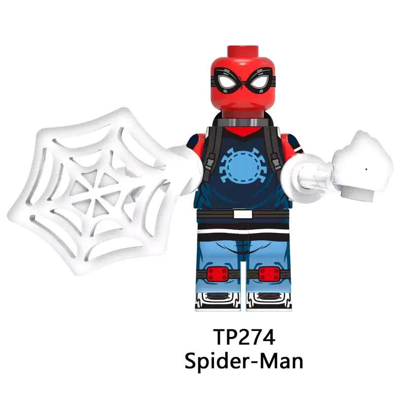 Spider-man minifigures Peter Parker - Hudson Thames figure TP274 Marvel Custom Minifigure