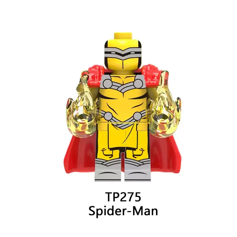 Spider-man minifigures Peter Parker - Hudson Thames figure TP275 Marvel Custom Minifigure