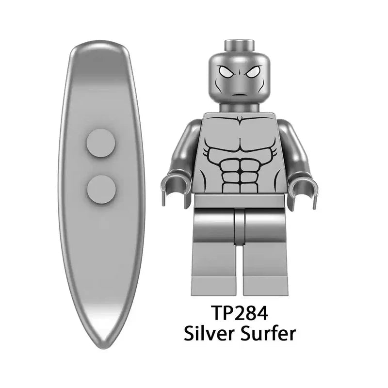Silver Surfer minifigures figure TP284 Marvel Custom Minifigure