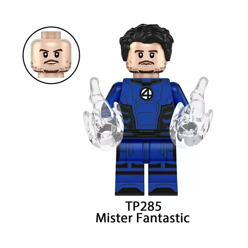 Mr Fantastic (MCU) minifigures John Krasinski - Mister Fantastic - Reed Richards figure TP285 Marvel Custom Minifigure