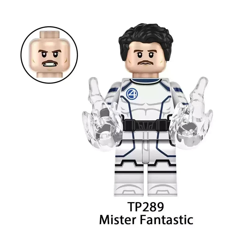 Mr Fantastic minifigures Reed Richards figure TP289 Marvel Custom Minifigure