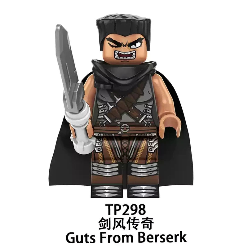 Guts minifigures figure TP298 AnimeManga Custom Minifigure
