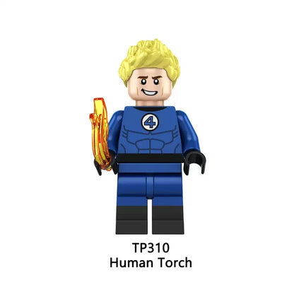 Human Torch minifigures TP310 Marvel figure