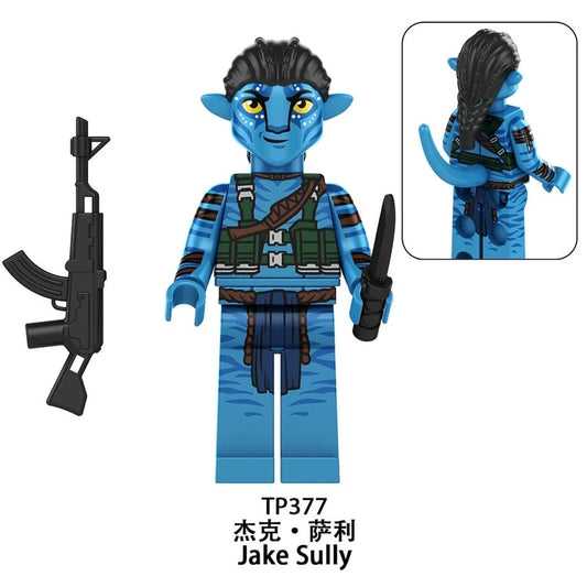 Avatar Jake Sully Na'vi The Way of Water Minifigure TP377