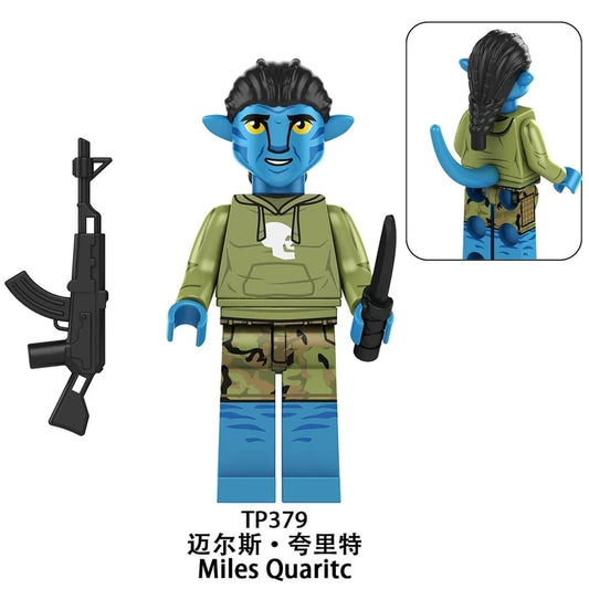 Avatar RDA Miles Quaritch Na'vi Minifigure TP379