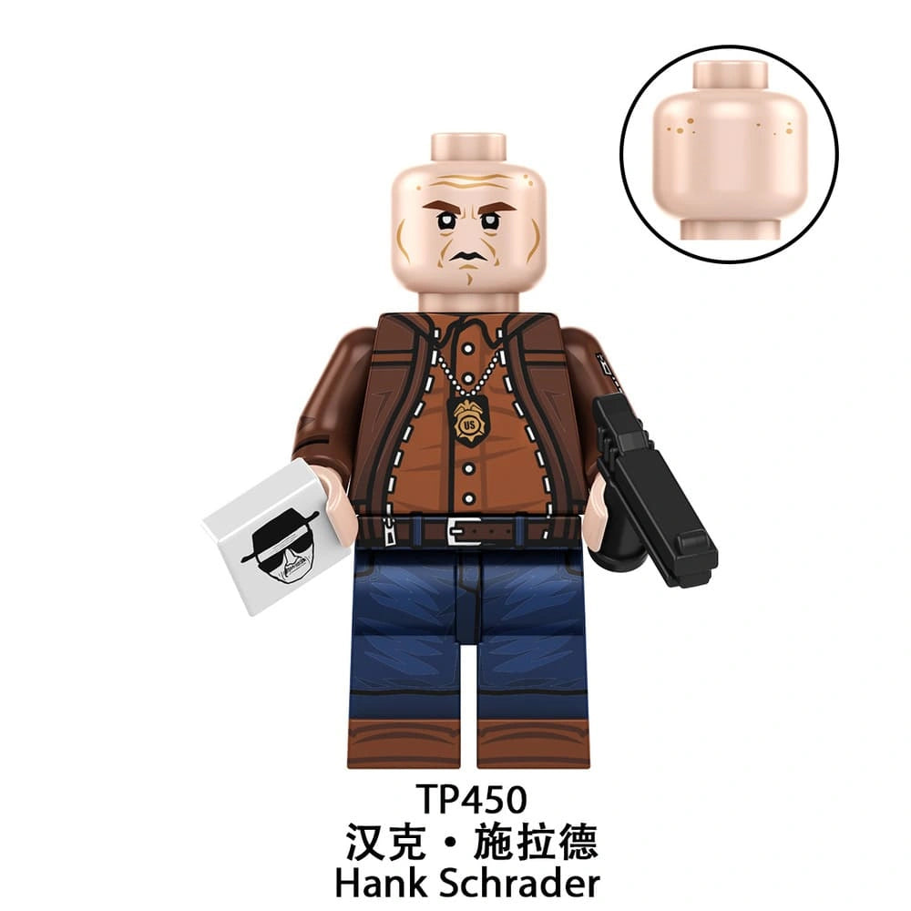 Hank Schrader Minifigures TP450 Compatible With Lego