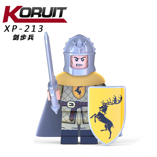 Baratheon Bannerman Minifigures XP-213 Compatible With Lego