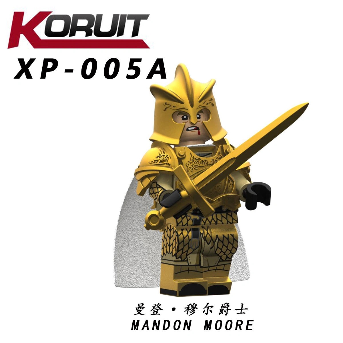 Mandon Moore Minifigures XP005A Compatible With Lego