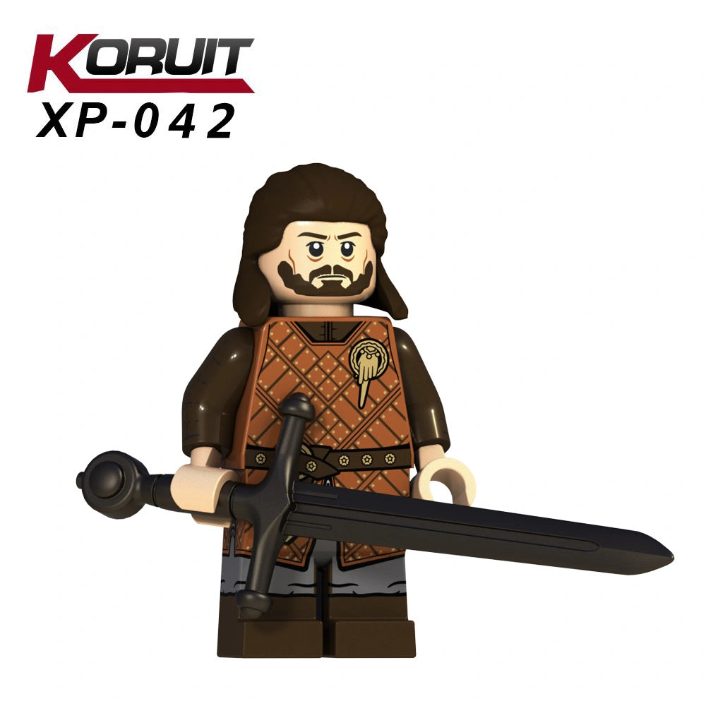 Ned Stark Minifigures XP-042 Compatible With Lego