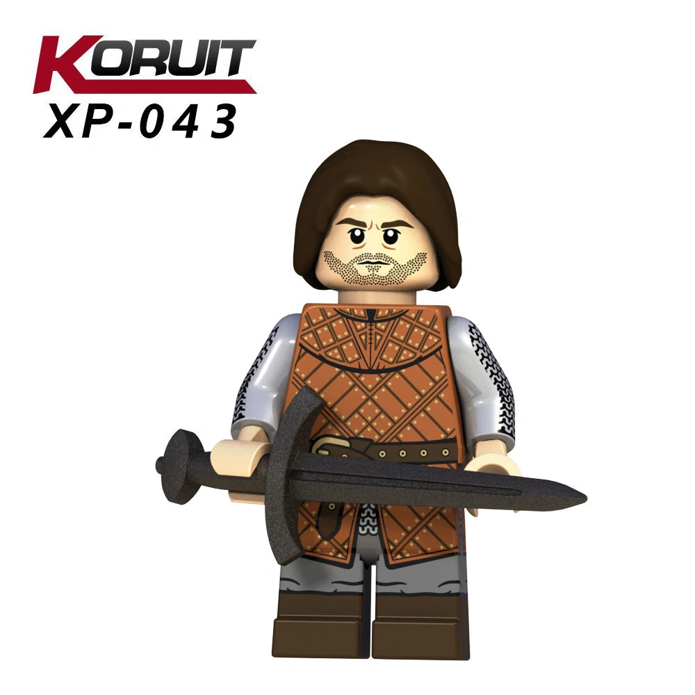 Stark Bannerman Minifigures XP-043 Compatible With Lego