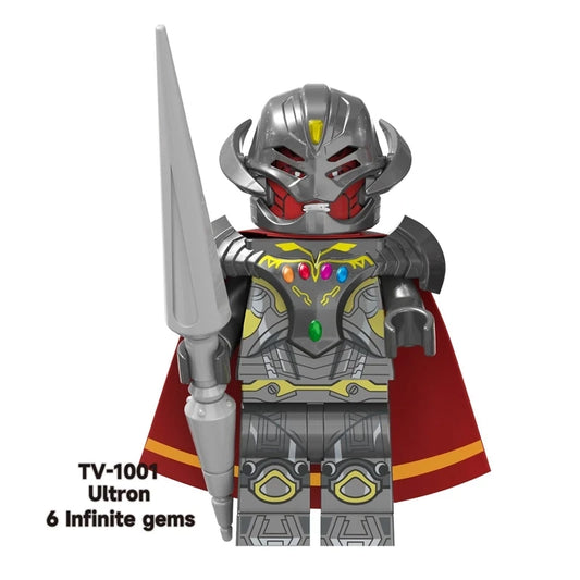 Ultron 6 Infinite gems minifigures TV-1001 Marvel figure
