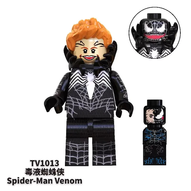 Spider-man Venom Minifigures TV1013 Marvel MiniFigure
