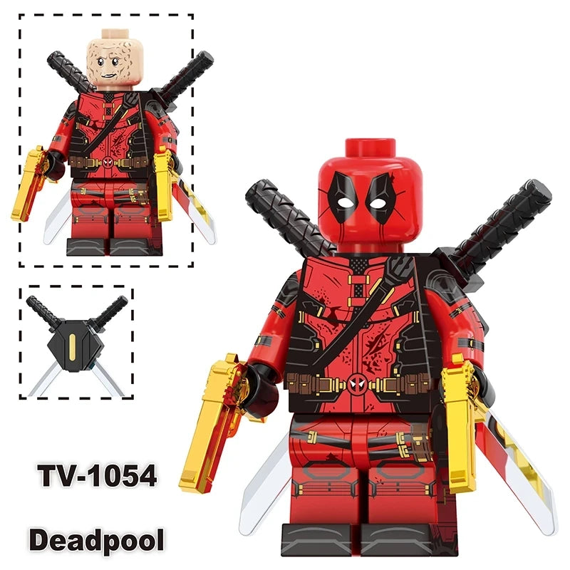 Deadpool minifigures TV-1054 Marvel figure
