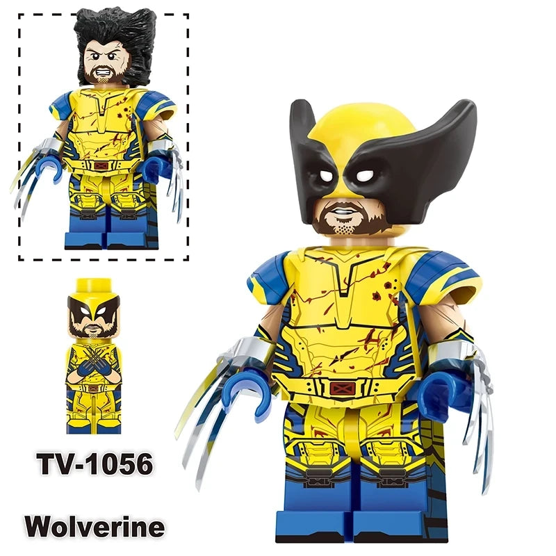 Wolverine minifigures TV-1056 Marvel figure