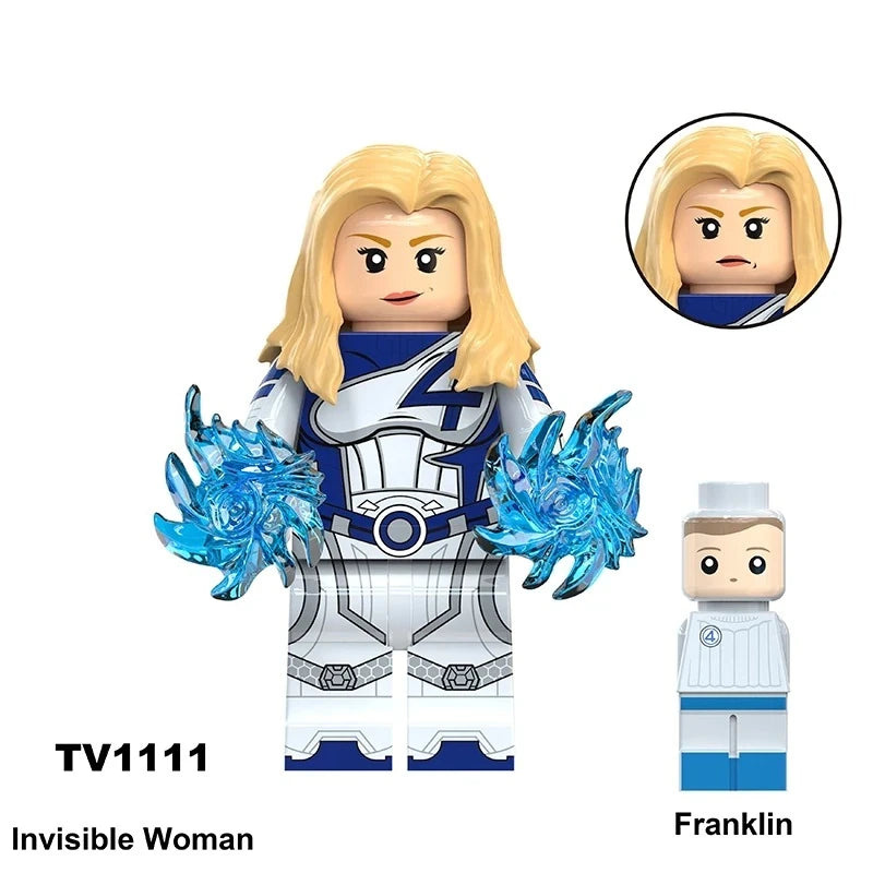 Invisible Woman Minifigures TV1111 Marvel MiniFigure