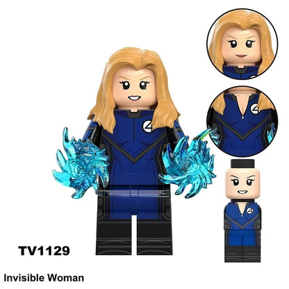 Invisible Woman Minifigures TV1129 Marvel MiniFigure