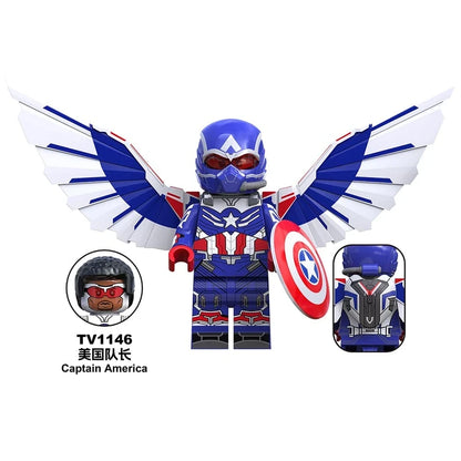 Captain America Sam Wilson Brave New World Minifigure ?C TV1146