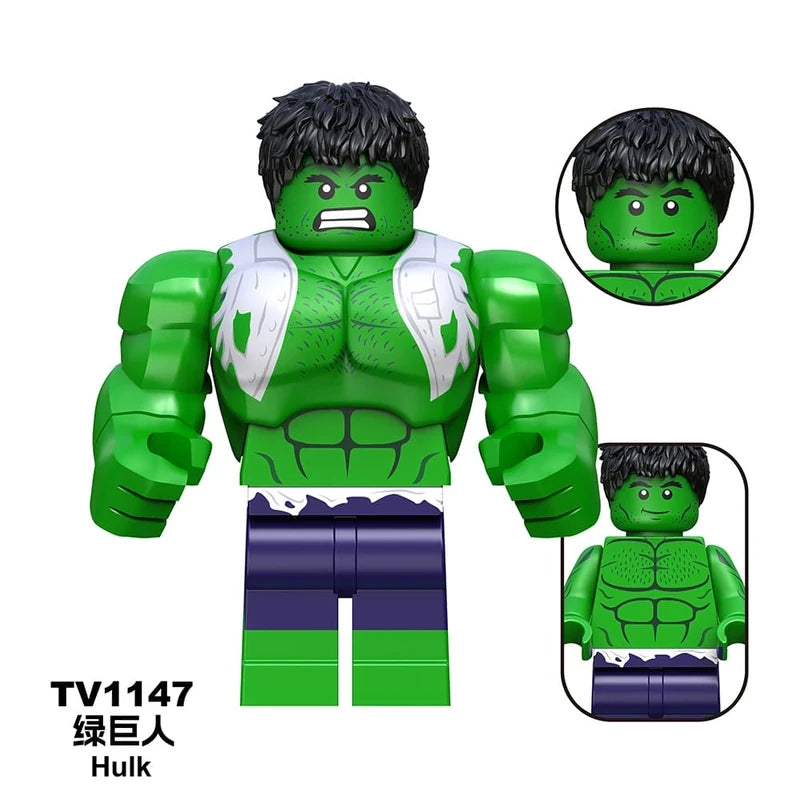 Mini Rocker Hulk Hulk Marvel Minifigure Fit Lego – kongbricks