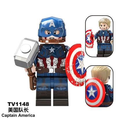 Captain America Endgame Damaged Suit Minifigure ?C TV1148