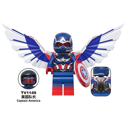 Captain America Sam Wilson Brave New World Minifigure TV1149