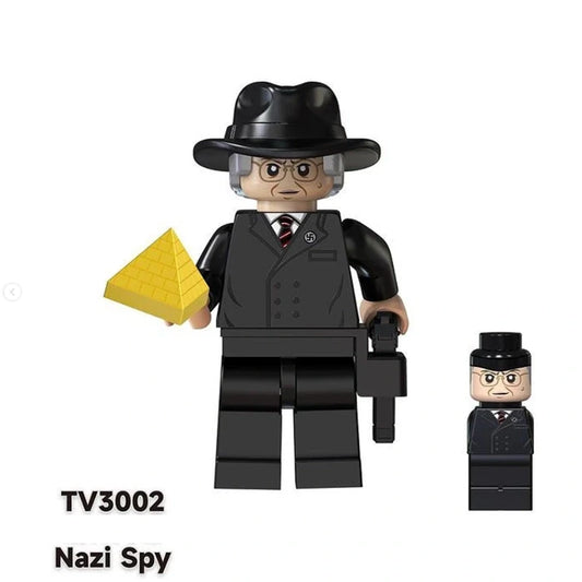 Nazi Spy Minifigures TV3002 Indiana Jones MiniFigure