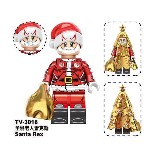 Santa Captain Rex minifigures TV-3018 Movies and TV figure