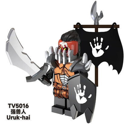 Uruk-Hai Minifigures TV5016 The Lord of the Rings MiniFigure