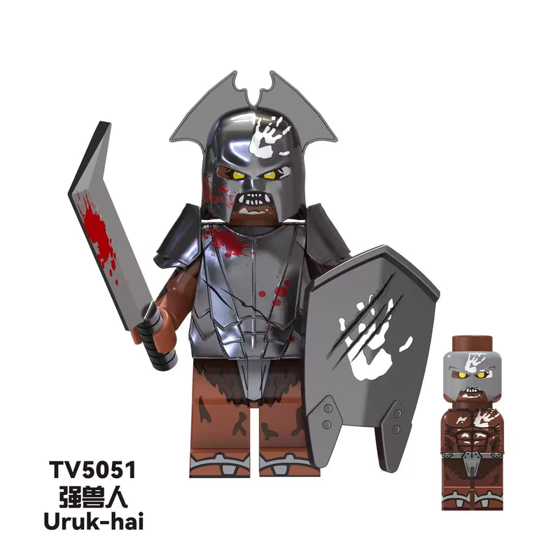 Uruk-Hai TV5051 Minifigures The Lord of the Rings MiniFigure