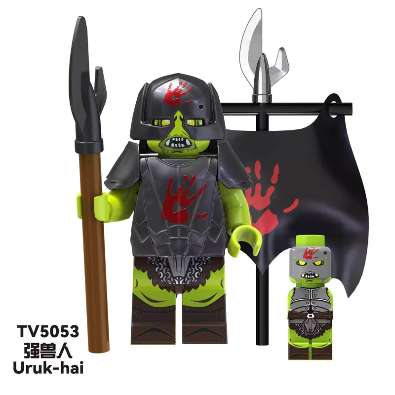 Uruk-Hai TV5053 Minifigures The Lord of the Rings MiniFigure