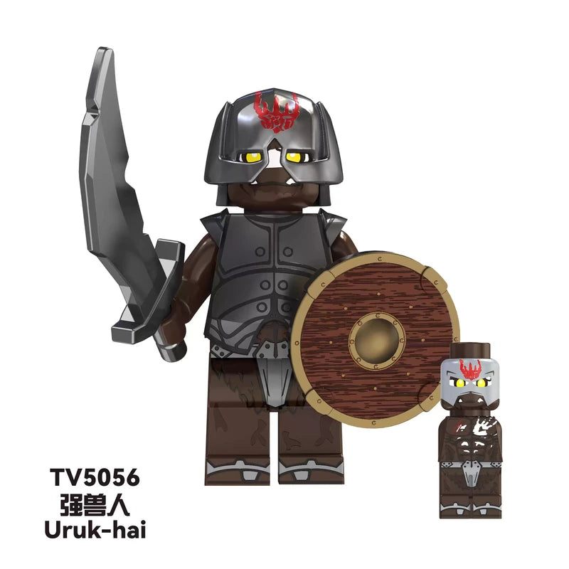 Uruk-Hai TV5056 Minifigures The Lord of the Rings MiniFigure