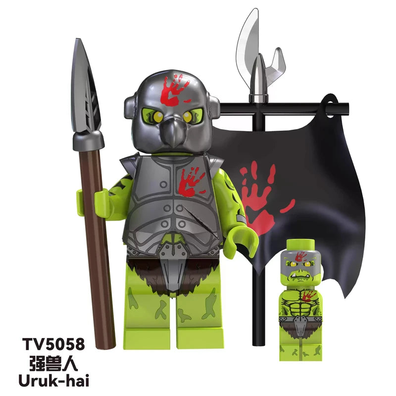 Uruk-Hai TV5058 Minifigures The Lord of the Rings MiniFigure