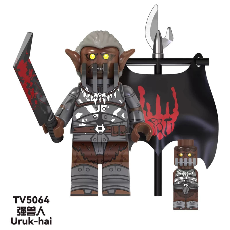 Uruk-Hai TV5064 Minifigures The Lord of the Rings MiniFigure