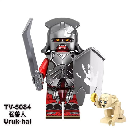 Uruk-Hai Minifigures TV-5084 The Lord of the Rings MiniFigure