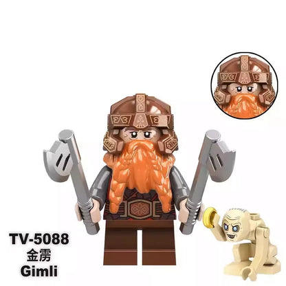 Gimli Minifigures TV-5088 The Lord of the Rings MiniFigure