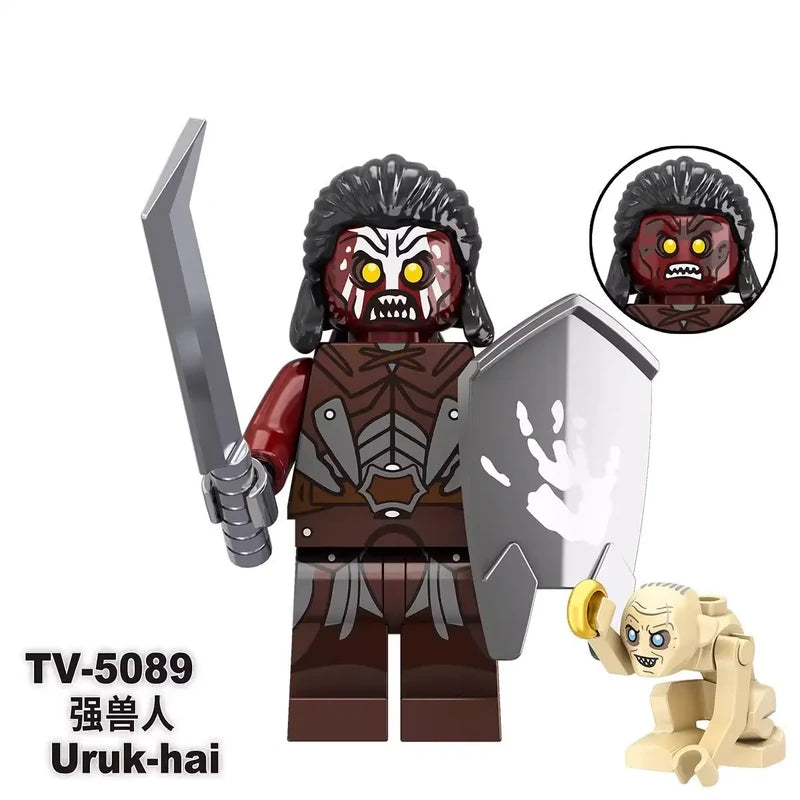 Uruk-Hai Minifigures TV-5089 The Lord of the Rings MiniFigure