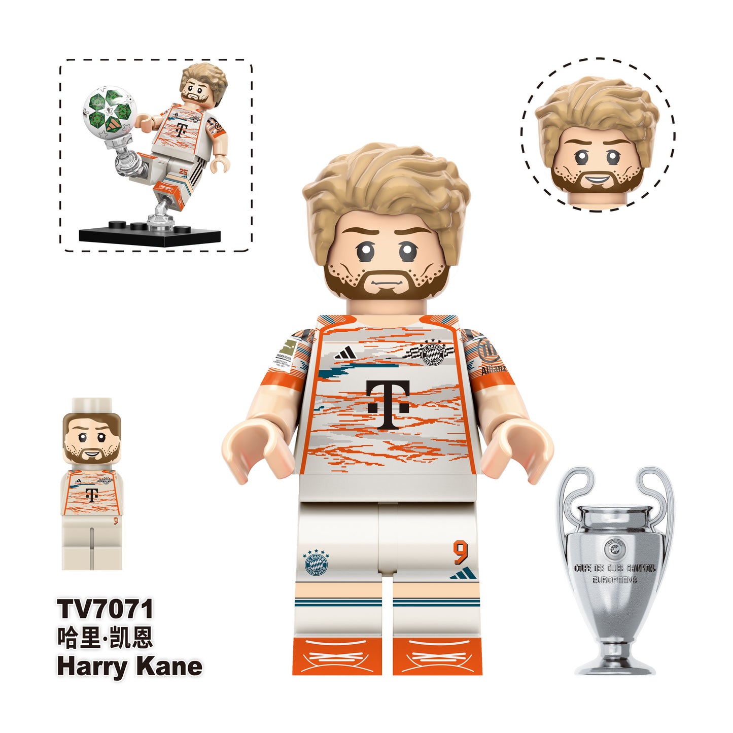 TV-7073 Kylian Mbapp¨¦ minifigures