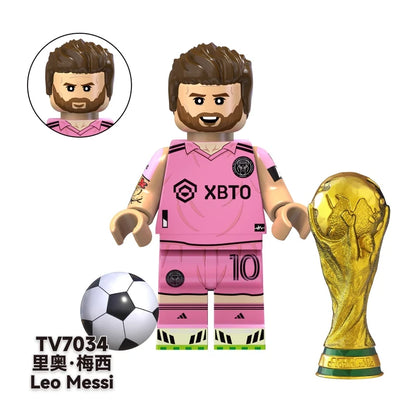 Lionel Messi minifigures TV7034 Sports figure