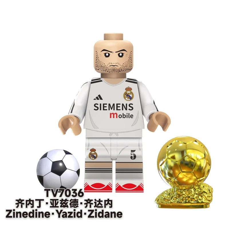 Zin??¨¬|dine Yazid Zidane minifigures TV7036 Sports figure