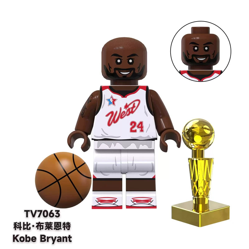 Kobe Bryant Minifigures TV7063 Sports MiniFigure