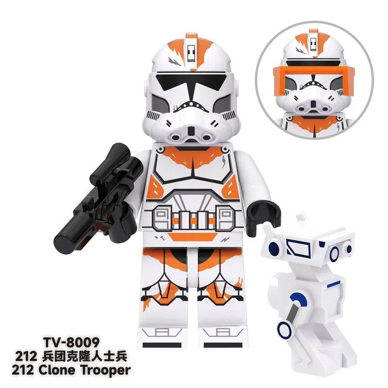 212th Attack Battalion Clone Trooper TV TV-8009 Minifigures