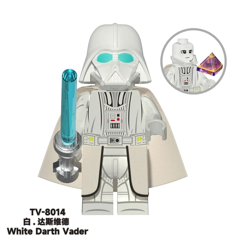 White Darth Vader TV TV-8014 Minifigures