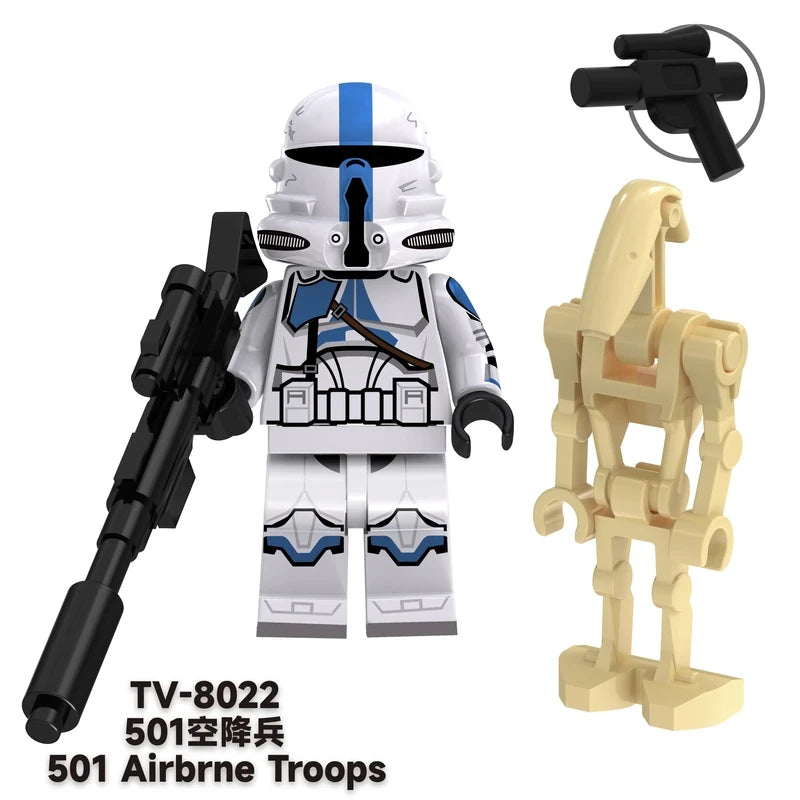 501st Legion Airborne Trooper TV TV-8022 Minifigures