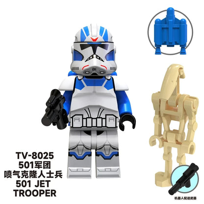 501st Legion Jet Trooper TV TV-8025 Minifigures