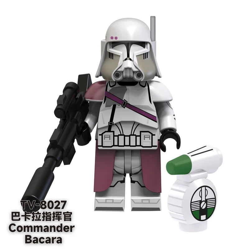 Commander Bacara TV TV-8027 Minifigures